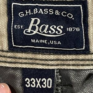 G.H. Bass & Co. Charcoal Gray Trousers